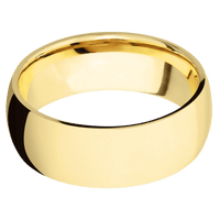 22K Yellow Gold + Polish Finish