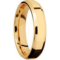 14K Yellow Gold + Polish , Polish Finish