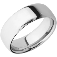 14K White Gold + Polish Finish