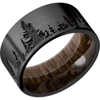 Zirconium + Satin Finish + Walnut