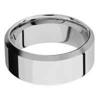 14K White Gold + Polish , Bead Finish