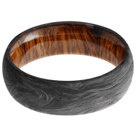 Forged Carbon Fiber + None Finish + Desert Iron Wood