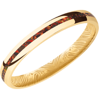 10K Yellow Gold + Polish Finish