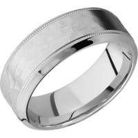 Titanium + Hammer , Polish Finish