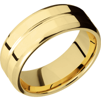 10K Yellow Gold + Polish , Polish Finish