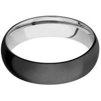 Zirconium + Bead Finish + Palladium Silver