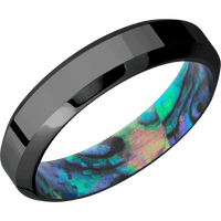 Zirconium + Polish , Polish Finish + Abalone