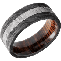 Forged Carbon Fiber + None Finish + Cocobolo