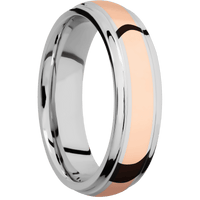 14K White Gold + Polish , Polish Finish