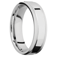 Palladium Silver + Polish , Bead Finish