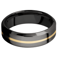 Tantalum Noir + Anglesatin , Polish Finish + Zirconium