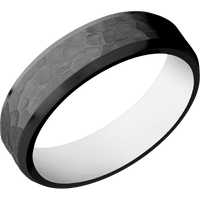 Zirconium + Hammer , Satin Finish + White