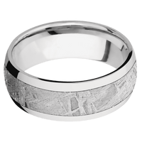 14K White Gold + Polish Finish