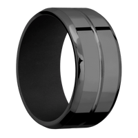 Zirconium + Polish , Polish Finish + Black