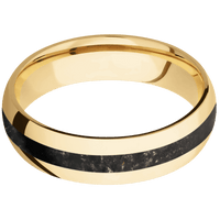 10K Yellow Gold + Polish Finish