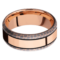 Superconductor + Bead , Bead Finish + 14K Rose Gold