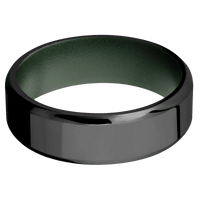 Zirconium + Polish , Polish Finish + Highland Green
