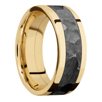 10K Yellow Gold + Polish Finish