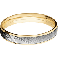 10K Yellow Gold + Polish Finish