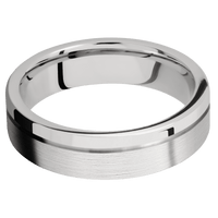 Palladium Silver + Satin , Polish Finish