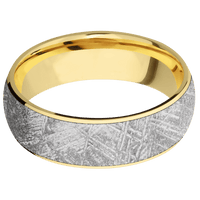 14K Yellow Gold + Polish Finish