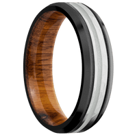 Zirconium + Anglesatin , Bead Finish + Desert Iron Wood