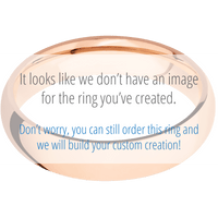 10K Rose Gold + Polish Finish