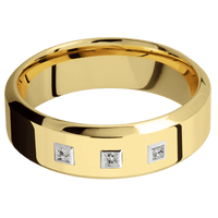 10K Yellow Gold + Polish , Polish Finish