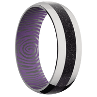 Titanium + Polish Finish + Wild Purple