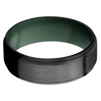 Zirconium + Satin , Satin Finish + Eastern Green
