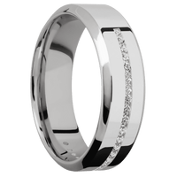 14K White Gold + Polish , Polish Finish