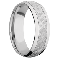14K White Gold + Polish Finish