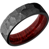 Zirconium + Rock Finish + Blood Wood