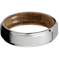 Cobalt Chrome + Satin , Polish Finish + Whiskey Barrel