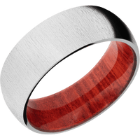 Platinum + Crosssatin Finish + Red Heart