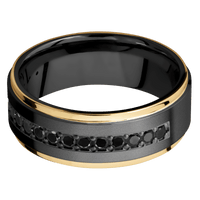 Zirconium + Bead , Polish Finish