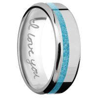 10K White Gold + Polish , Satin Finish