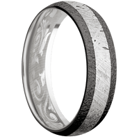 Tantalum Noir + Stipple Finish + Palladium Silver