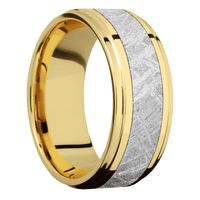 14K Yellow Gold + Polish , Polish Finish