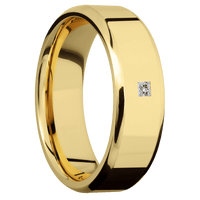 10K Yellow Gold + Polish , Polish Finish