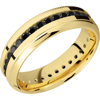10K Yellow Gold + Polish , Polish Finish