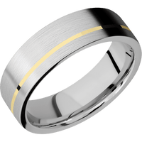 10K White Gold + Satin , Satin Finish