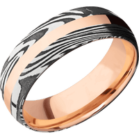Sunset + Acid Finish + 14K Rose Gold