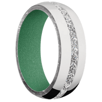 18K White Gold + Polish Finish + Squatch