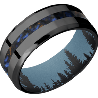 Zirconium + Polish , Polish Finish + Polar Blue