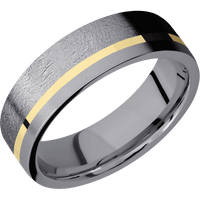 Tantalum + Distressed , Bead Finish