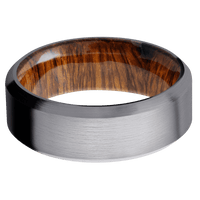 Tantalum + Satin , Satin Finish + Desert Iron Wood