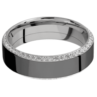 Palladium Silver + Distressed , Satin Finish