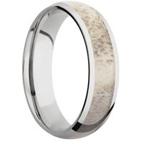 14K White Gold + Polish Finish