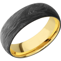 Forged Carbon Fiber + None Finish + 18K Yellow Gold
